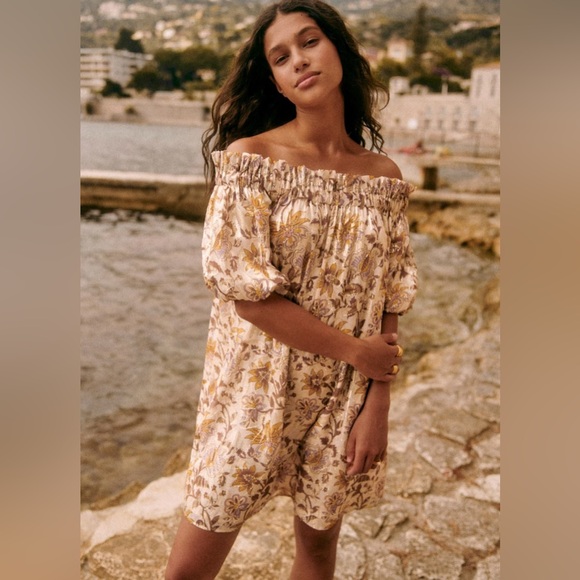 Sézane Rosita dress in Miranda. Size 38. Worn once. - Picture 4 of 5